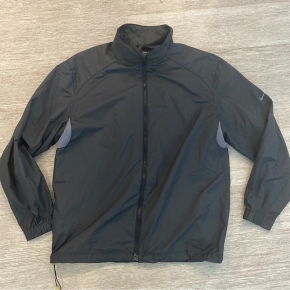 Nike Other - Nike Golf Jacket Size M Storm Fit Full Zip Convertible Windbreaker Mesh Lined